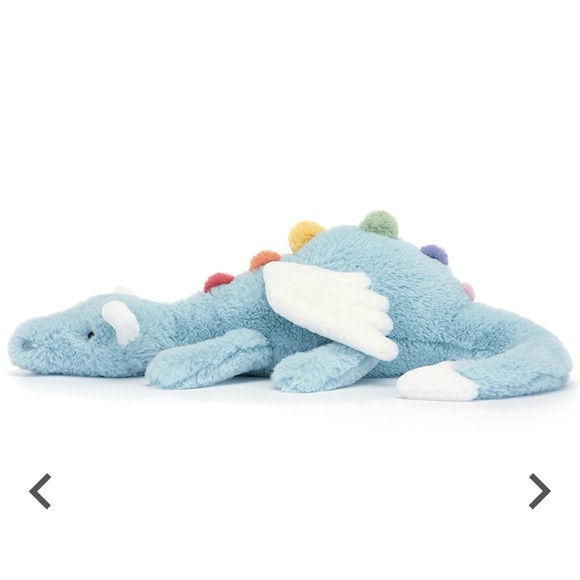 Jellycat Sky Dragon Large Authentic NWT - Picture 3 of 9